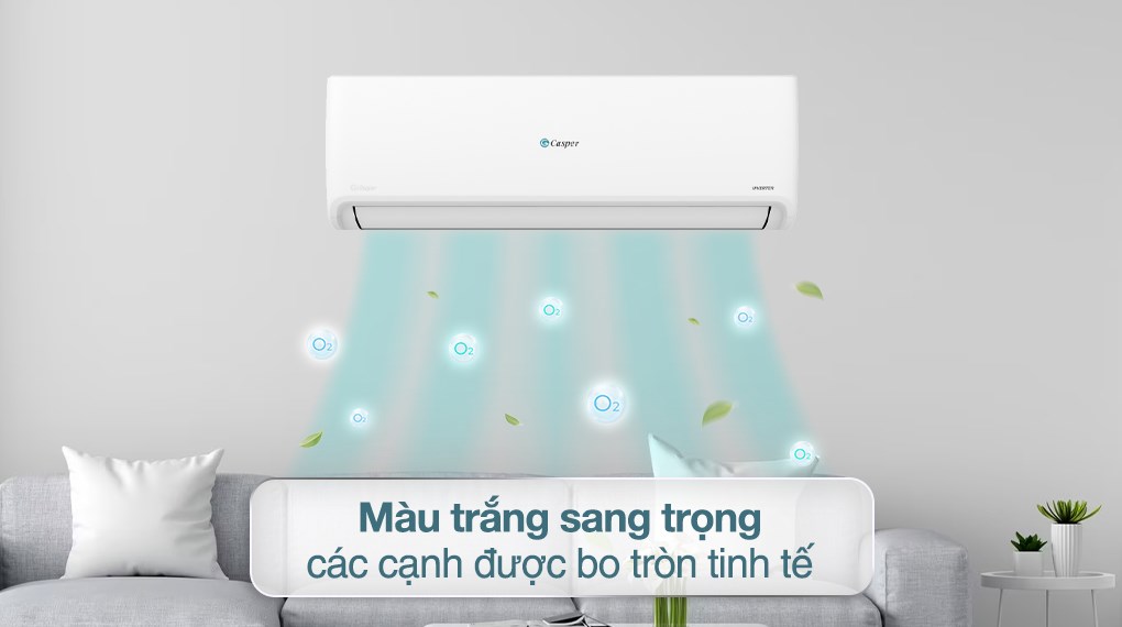 Máy lạnh Casper Inverter 2.5 HP GC-24IS35 - Tổng quan thiết kế