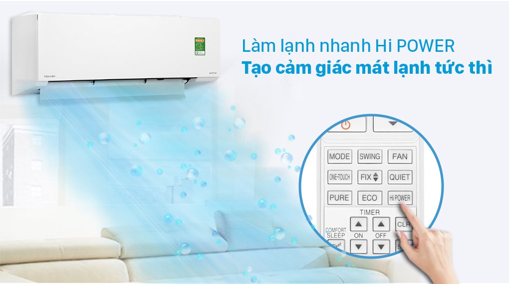 Máy lạnh Toshiba Inverter 1.5 HP RAS-H13E2KCVG-V - Công nghệ làm lạnh