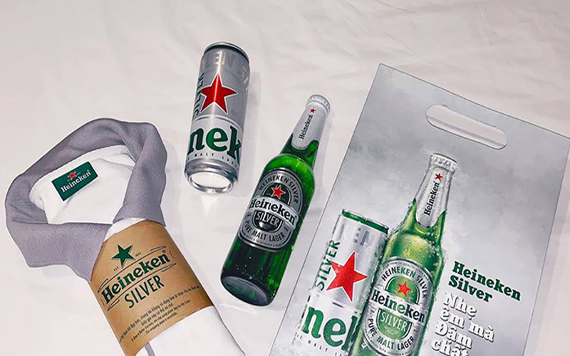 Bia Heineken Silver lon 330ml 0