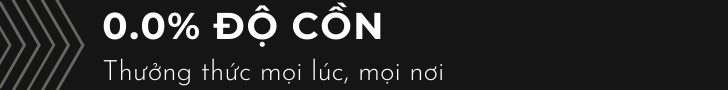 Bia 0.0% cồn, có thể thưởng thức mọi lúc mọi nơi