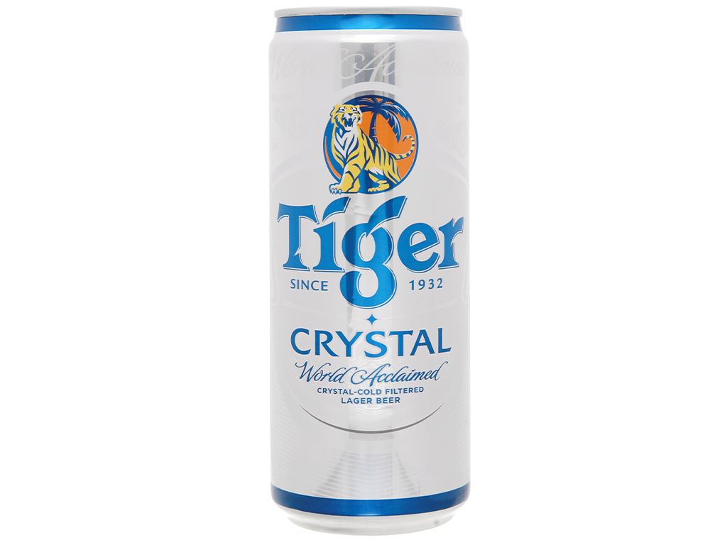 Bia Tiger Crystal 330ml 0