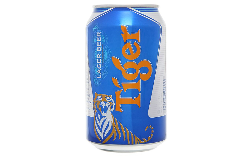 Bia Tiger lon 330ml 1