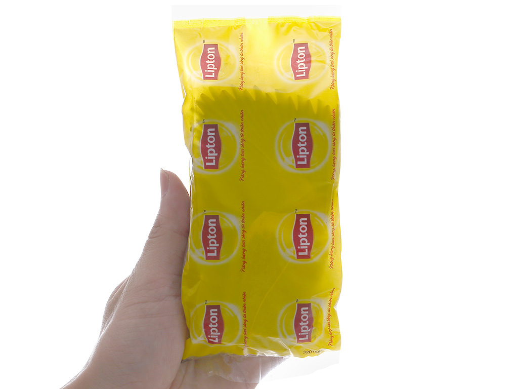 Trà đen túi lọc Lipton nhãn vàng hộp 100g (50 gói x 2g) 1