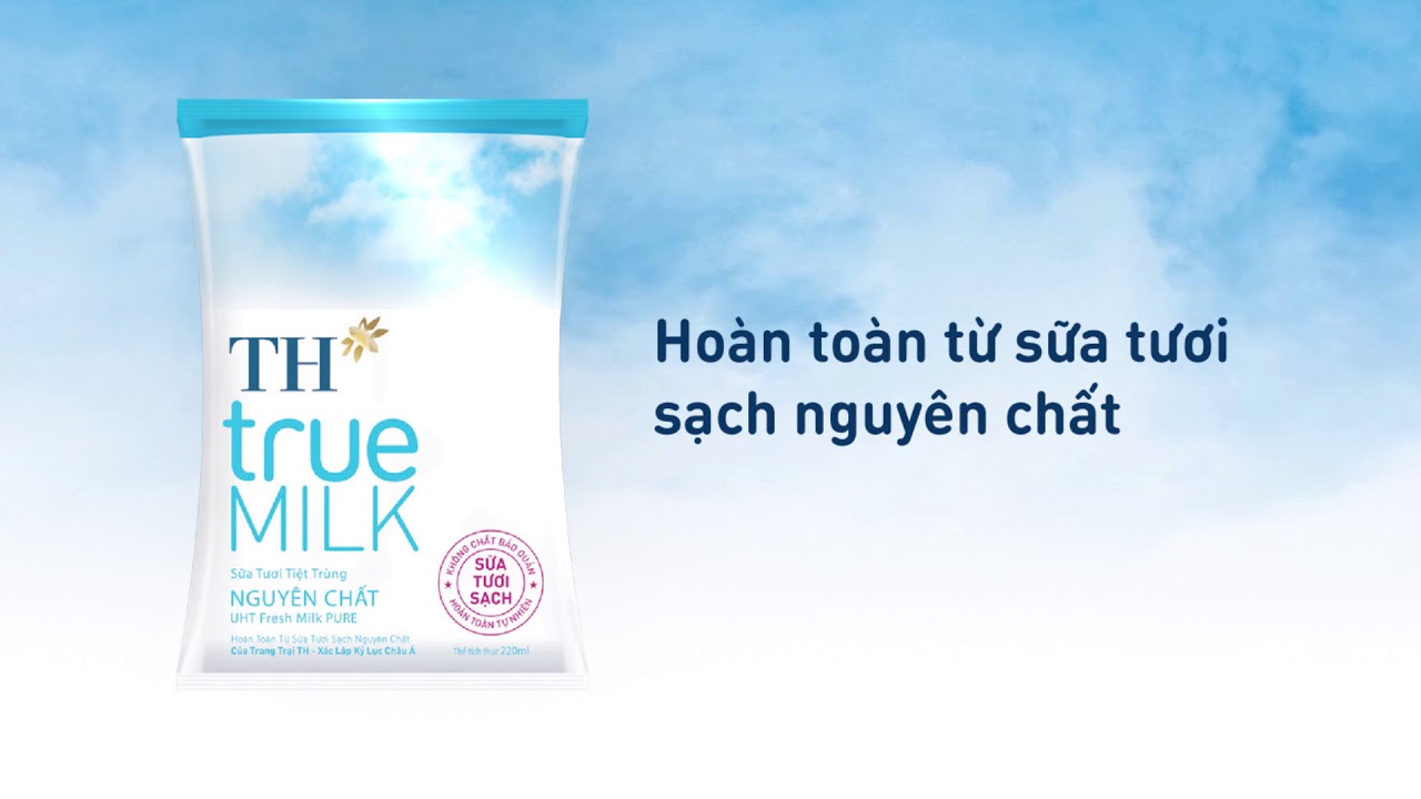 Sữa tươi sạch TH true MILK