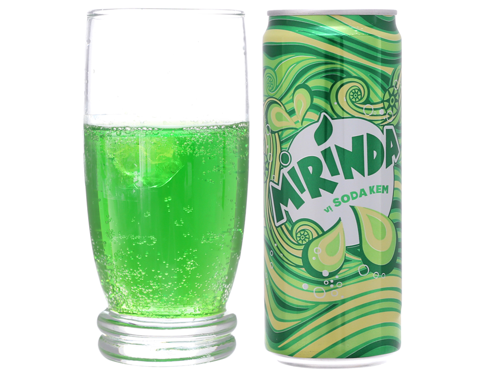 Nước ngọt Mirinda vị soda kem 330ml 2