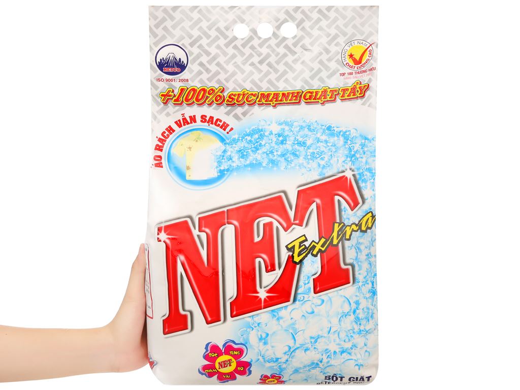 Bột giặt NET Extra hoa thiên nhiên 6kg 1