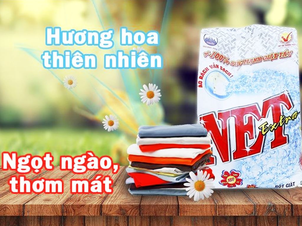 Bột giặt NET Extra hoa thiên nhiên 6kg 0