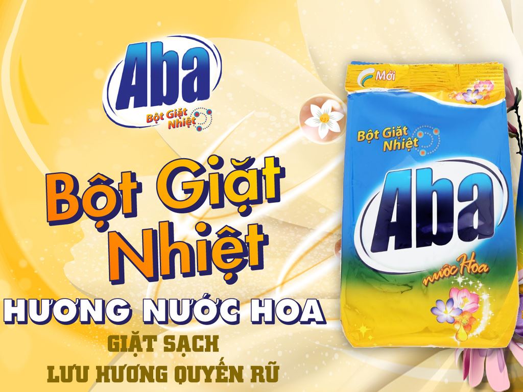 Bột giặt nhiệt Aba hương nước hoa 720g 0