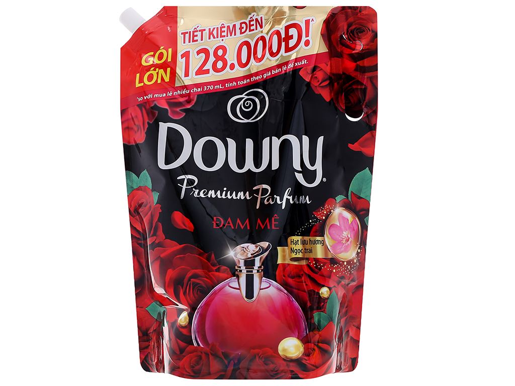 Nước xả vải Downy hương nước hoa đam mê túi 2 lít 2