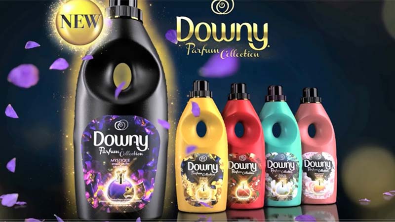 Nước xả vải Downy hương nước hoa đam mê túi 2 lít 0