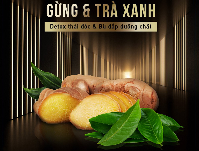 Dầu gội TRESemmé Salon Detox gừng và trà xanh 631ml