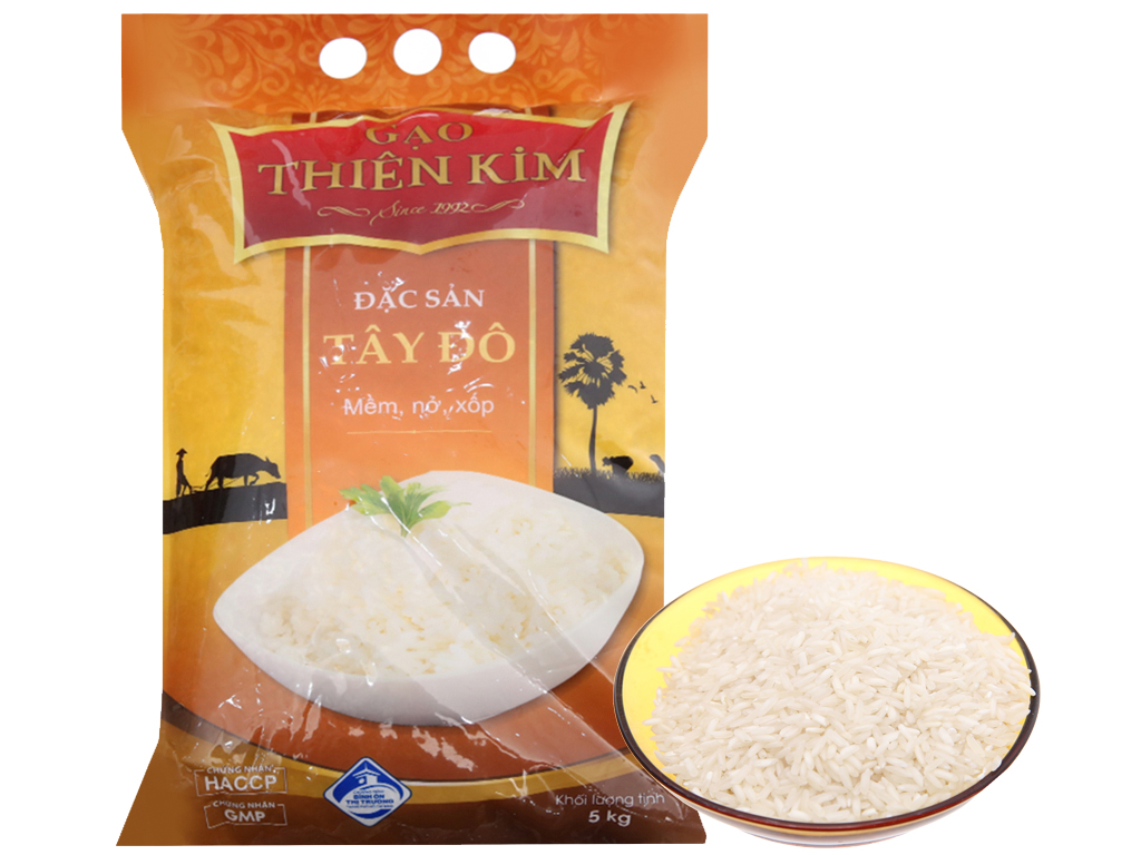 Gạo Thiên Kim Tây Đô túi 5kg 0
