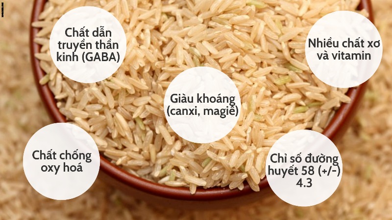 Giá trị dinh dưỡng của gạo mầm