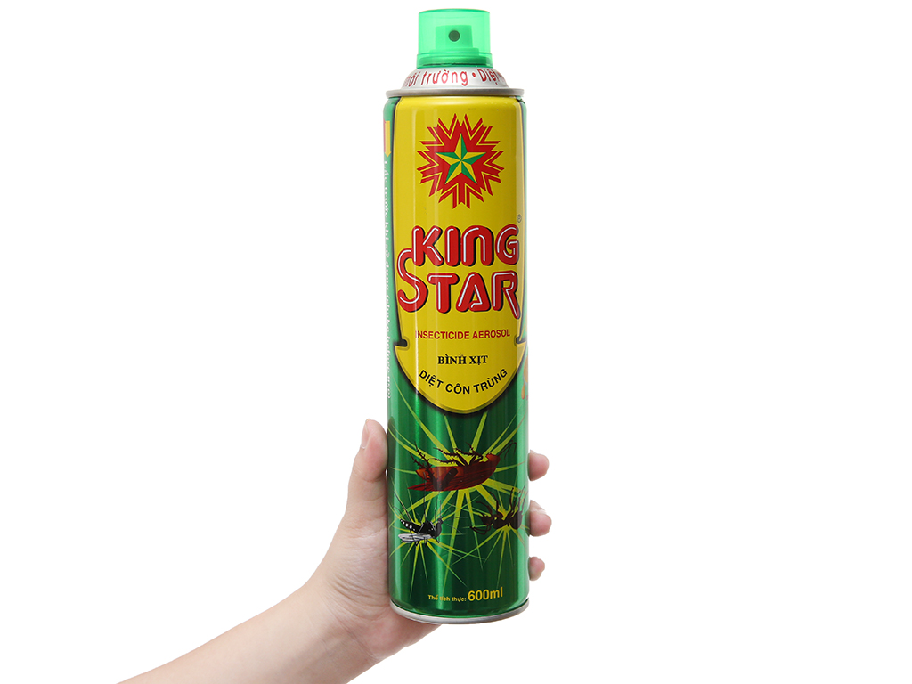 Bình xịt côn trùng King Star hương chanh 600ml 1