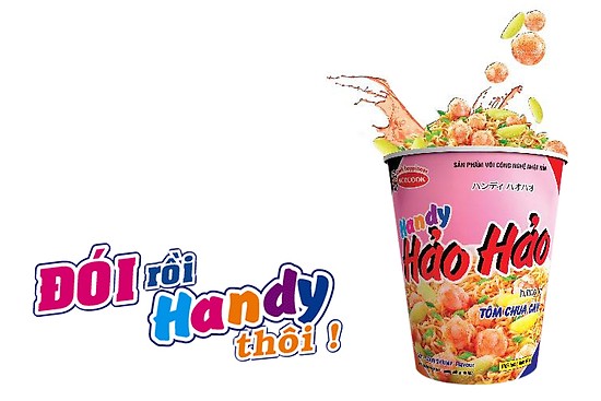 Mì Handy Hảo Hảo tôm chua cay ly 67g 1