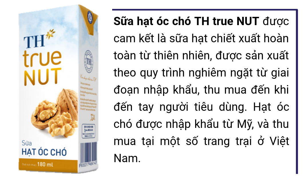 Thùng 48 hộp sữa hạt óc chó TH True Nut 180ml 0