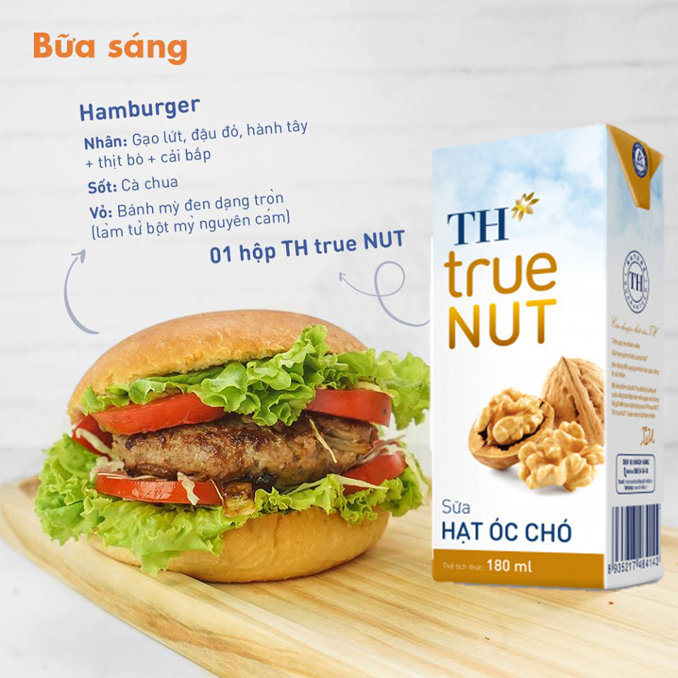 Thùng 48 hộp sữa hạt óc chó TH True Nut 180ml 3