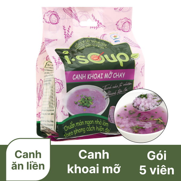 Dịch vụ vận chuyển viên gia vị nấu canh khoai mỡ sấy khô đi Nhật Bản