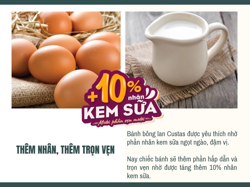 Bánh kem sữa Custas hộp 282g (12 cái) 2