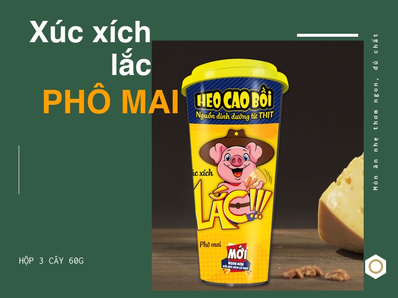 Xúc xích lắc phô mai 1