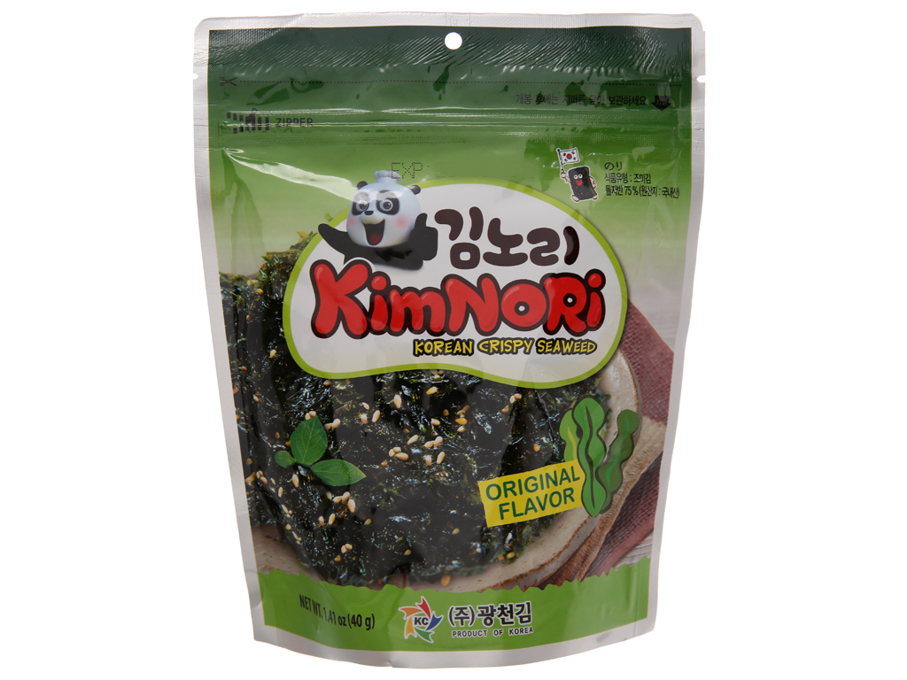 Tảo biển KimNoRi vị truyền thống 40g 1