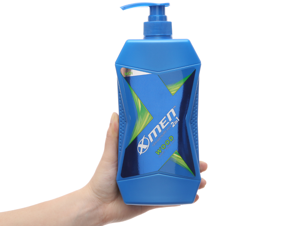 Tắm gội 2 in 1 X-men Wood Sport thơm lâu 650g 0