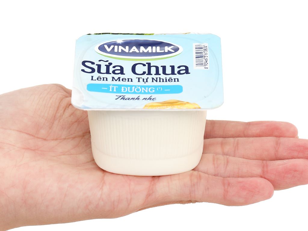 Lốc 4 hộp sữa chua Vinamilk ít đường 100g 2