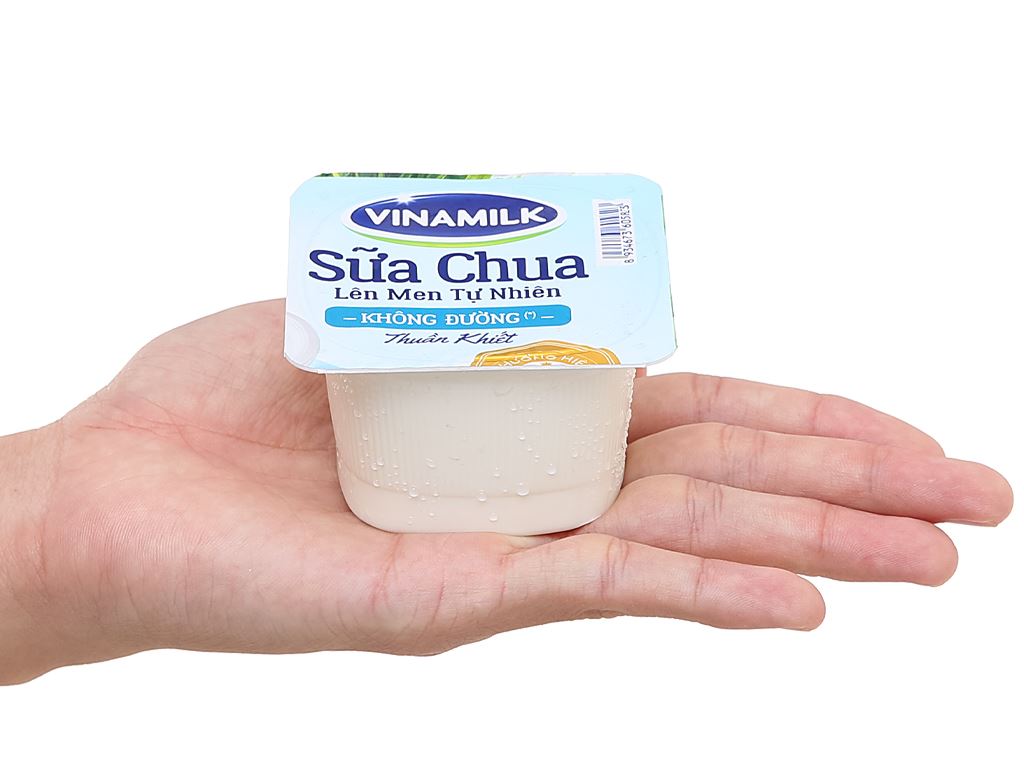 Lốc 4 hộp sữa chua Vinamilk không đường 100g 2