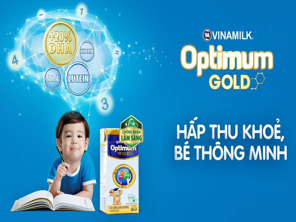 Thùng 48 hộp sữa uống dinh dưỡng Optimum Gold hộp 180ml 1