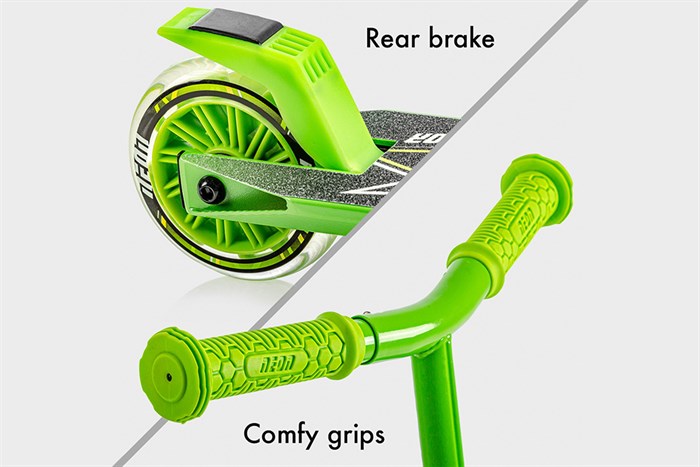 Xe Scooter Neon Vector Yvolution NT05G2 Màu Xanh lá