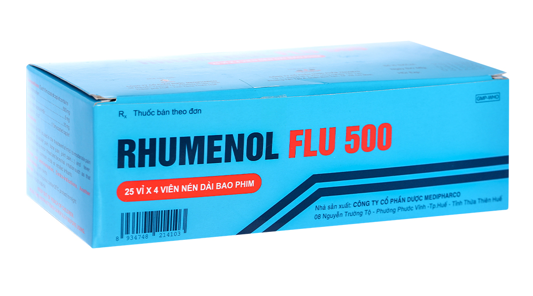Rhumenol Flu 500 có thể gây ban đỏ và mề đay không?
