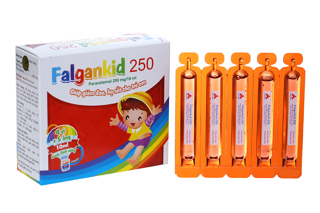 Thuốc hạ sốt Falgankid 250: Giải pháp An Toàn và Hiệu Quả Cho Trẻ Khi Sốt