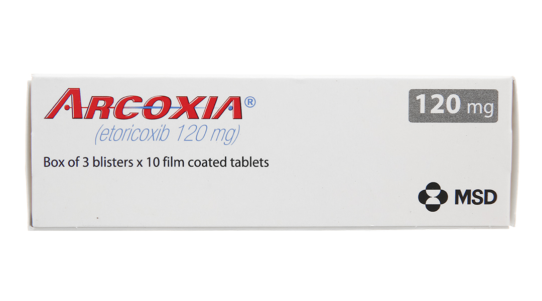 Arcoxia 120mg giảm đau, kháng viêm xương khớp