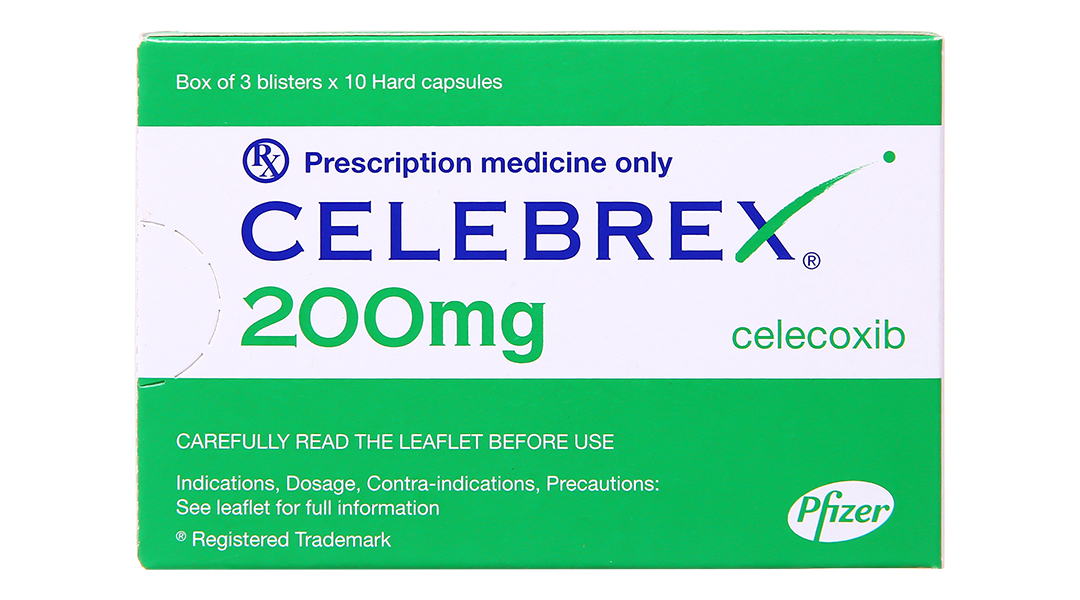 Celebrex 200mg giảm đau, kháng viêm xương khớp (3 vỉ x 10 viên) - 11