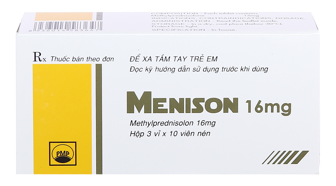 Menison 16mg thuốc kháng viêm