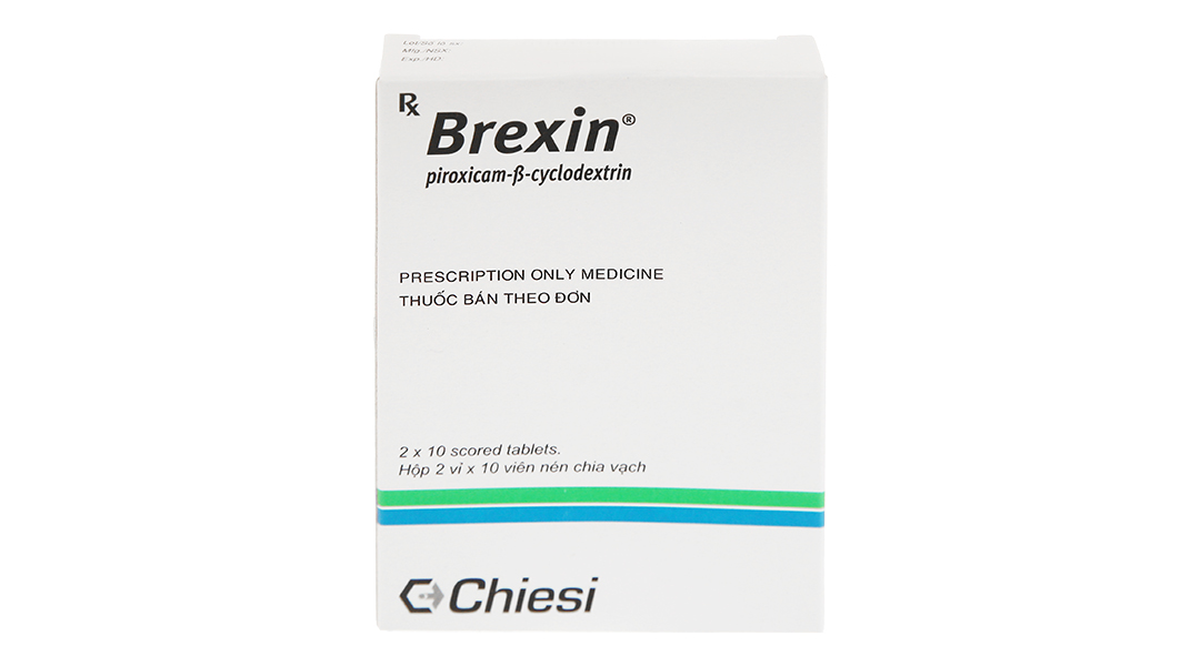 Brexin 20mg giảm đau, kháng viêm xương khớp