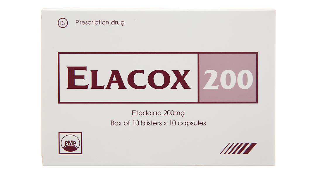 Elacox 200 giảm đau, kháng viêm xương khớp