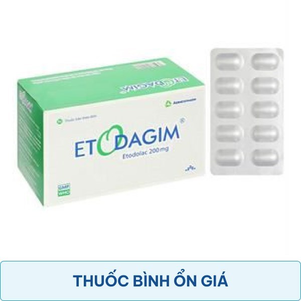 Etodagim 200mg giảm đau, kháng viêm xương khớp