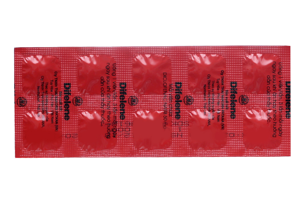 Difelene 50mg giảm đau, kháng viêm xương khớp