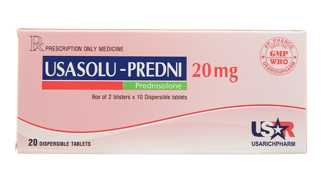 UsaSolu-Predni 20mg thuốc kháng viêm
