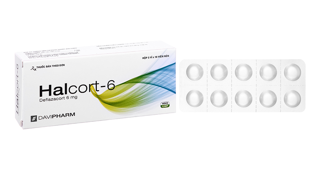 Thuốc Halcort 6mg hộp 30 viên
