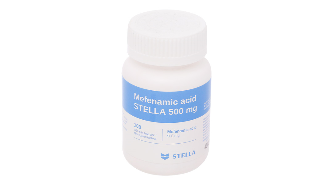 Mefenamic Acid Stella 500mg trị cơn đau nhẹ đến trung bình
