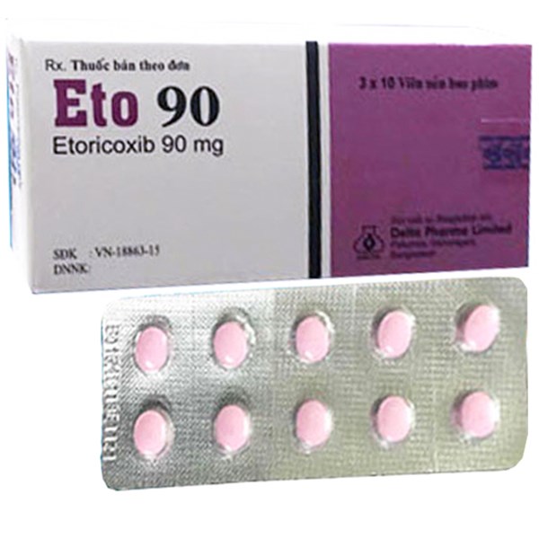 Thuốc Etoricoxib 90mg có tác dụng phụ nào cần được lưu ý không?

