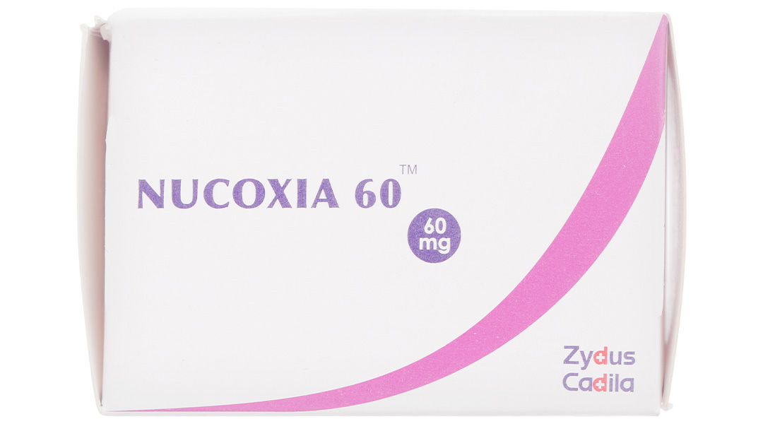 Nucoxia 60mg giảm đau, kháng viêm xương khớp