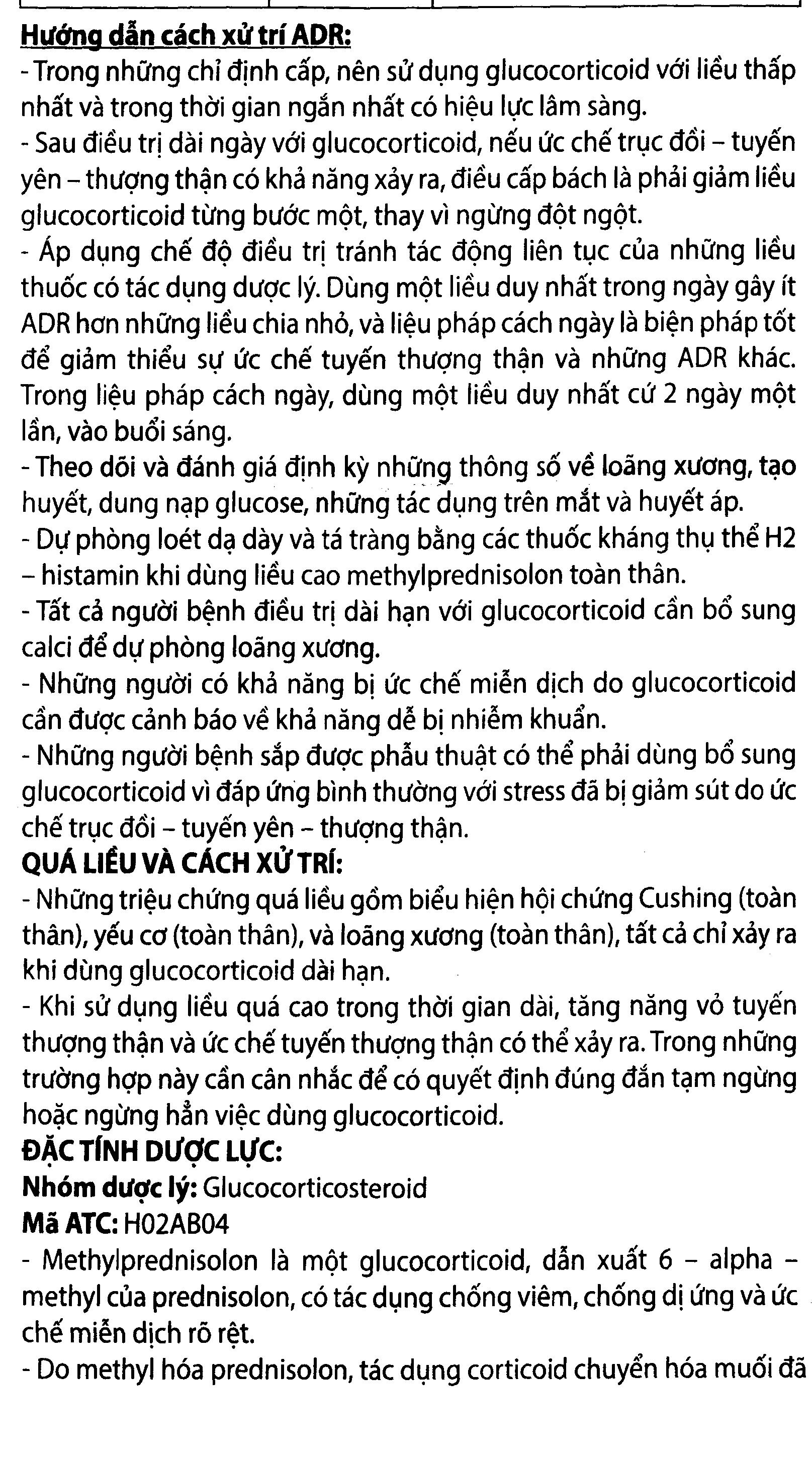 Tomethrol 16mg kháng viêm, ức chế miễn dịch (3 vỉ x 10 viên) - 14