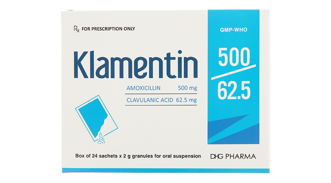 Klamentin 500 được sử dụng để điều trị những bệnh gì?
