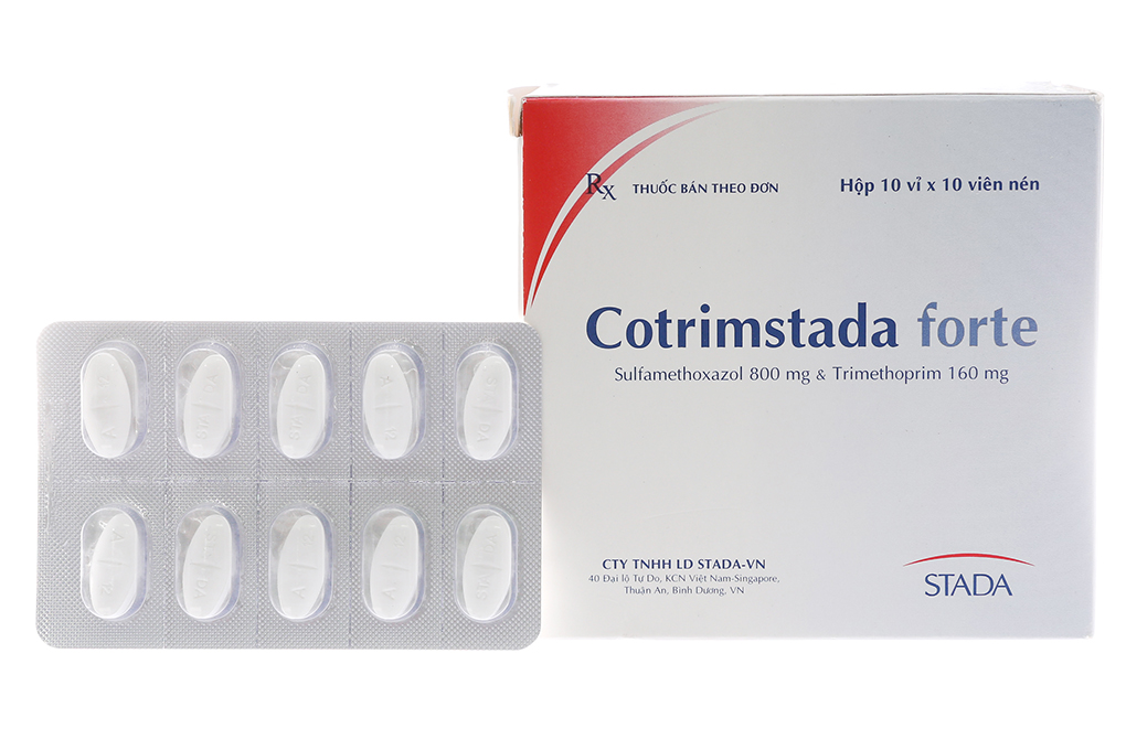 Cotrimstada Forte 800mg/160mg trị nhiễm khuẩn