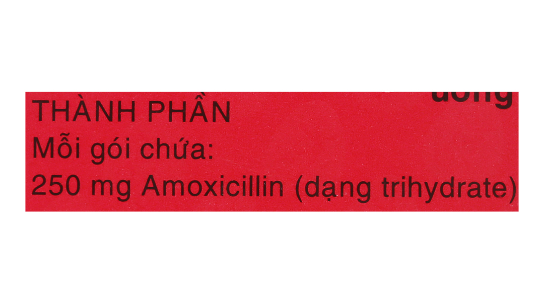 Bột pha hỗn dịch uống Clamoxyl 250 trị nhiễm khuẩn