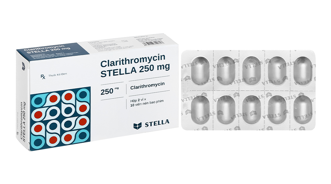 Thuốc Clarithromycin 250mg: Công dụng, liều dùng và lưu ý quan trọng