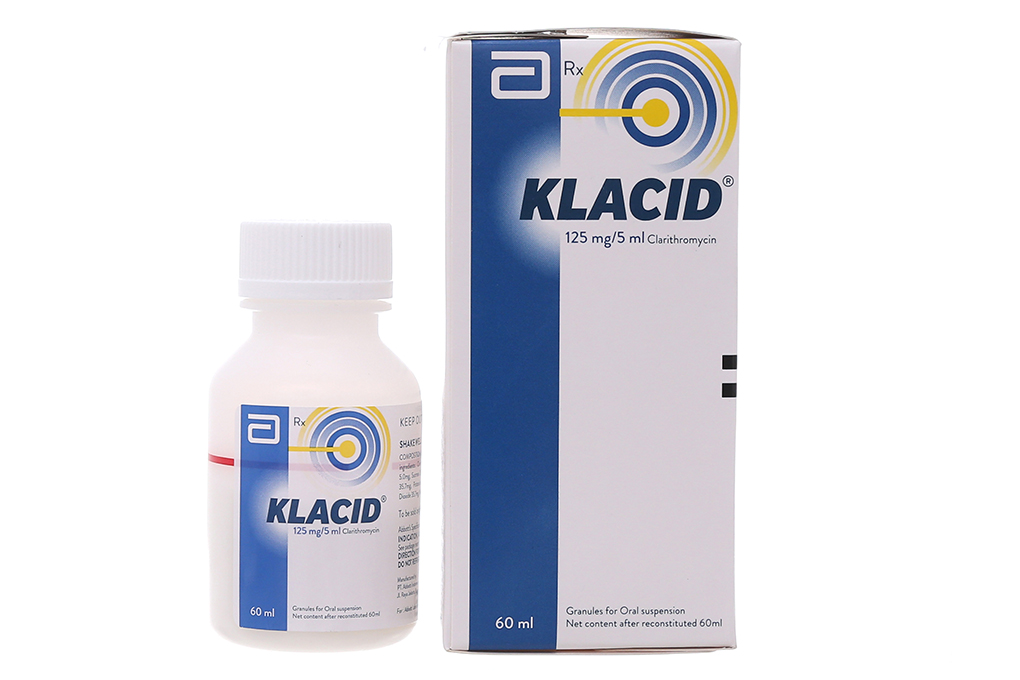 Bảo Quản Klacid 125